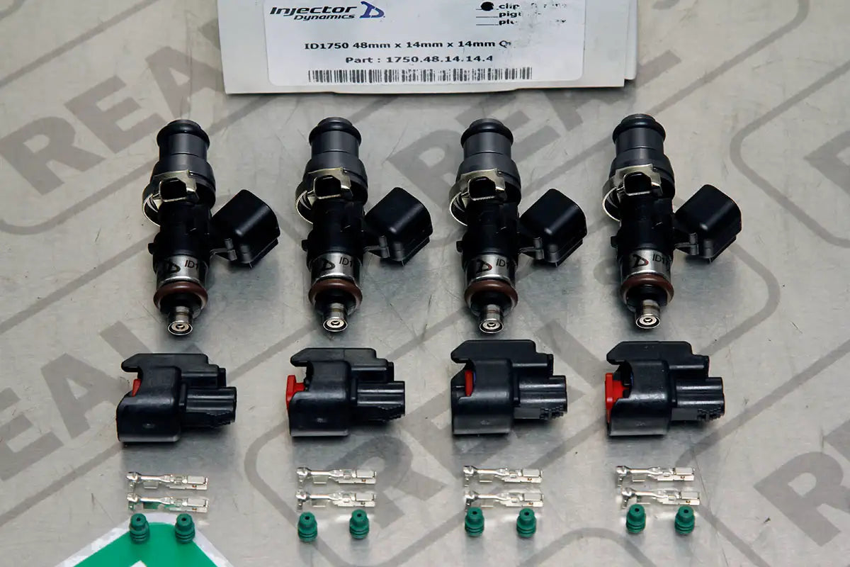 Injector Dynamics 1750-XDS - 48mm Length - 14mm Top - 14mm Lower O-Ring (Set of 4)