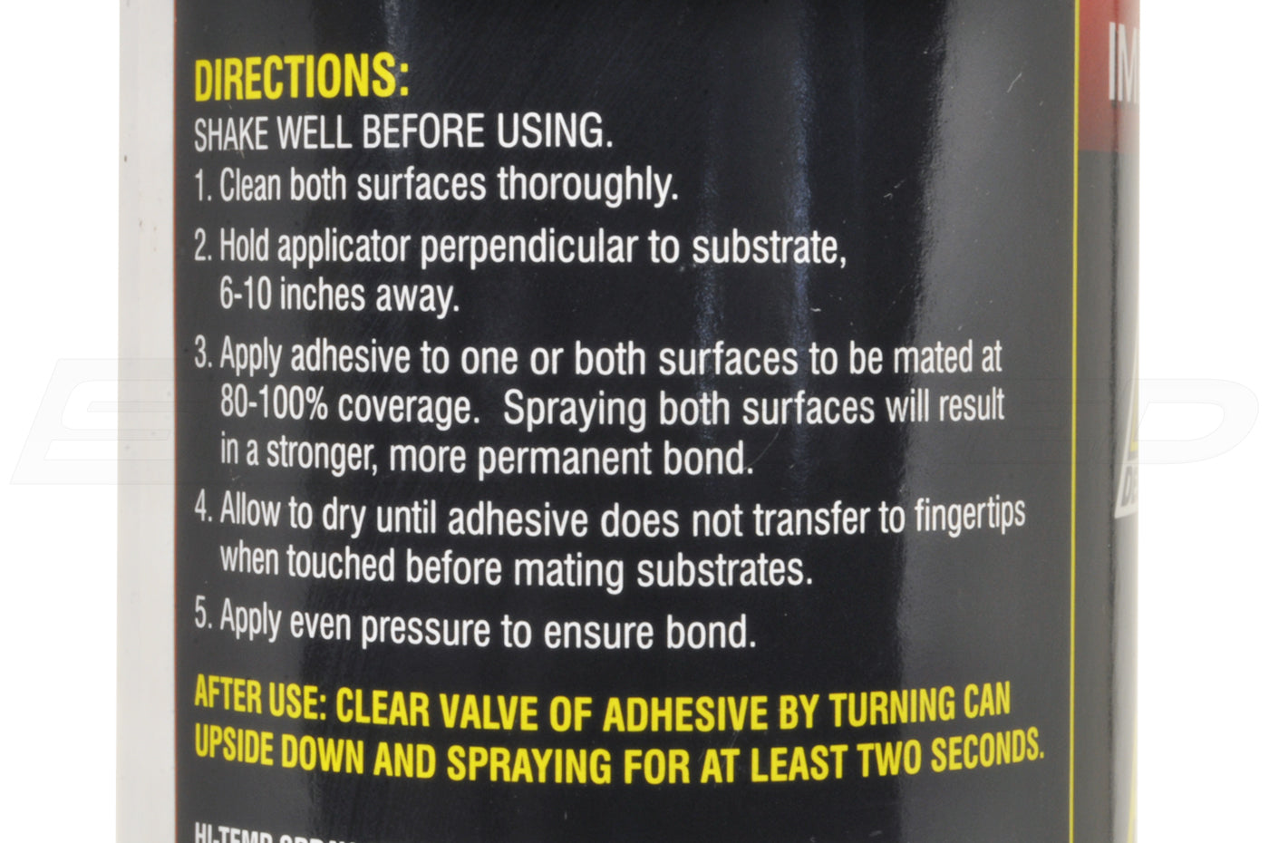 DEI Hi-Temp Spray Adhesive (10492)