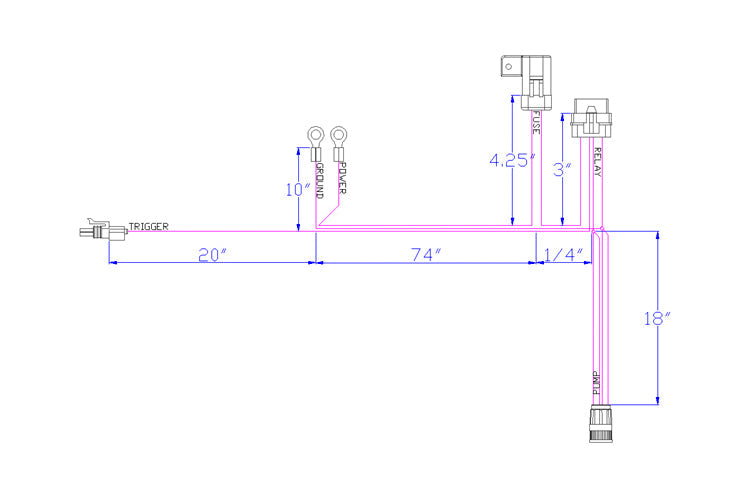 Radium FST Fully Populated Wiring Harness (17-0024-00)
