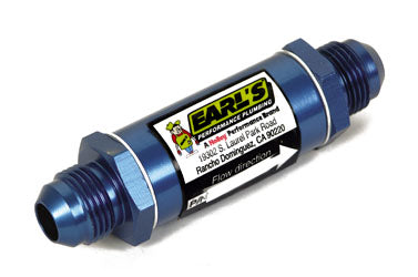 Earl's Performance 85 Micron -4AN In-Line Oil Filter (230204ERL)