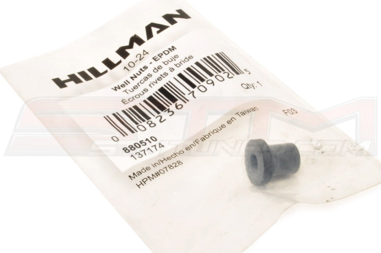 Hillman #10-24 Rubber Standard Well Nut (880510)