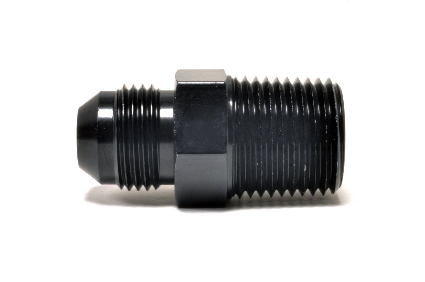 Russell Straight Adapter Fitting -8AN to 1/2 NPT (660493)