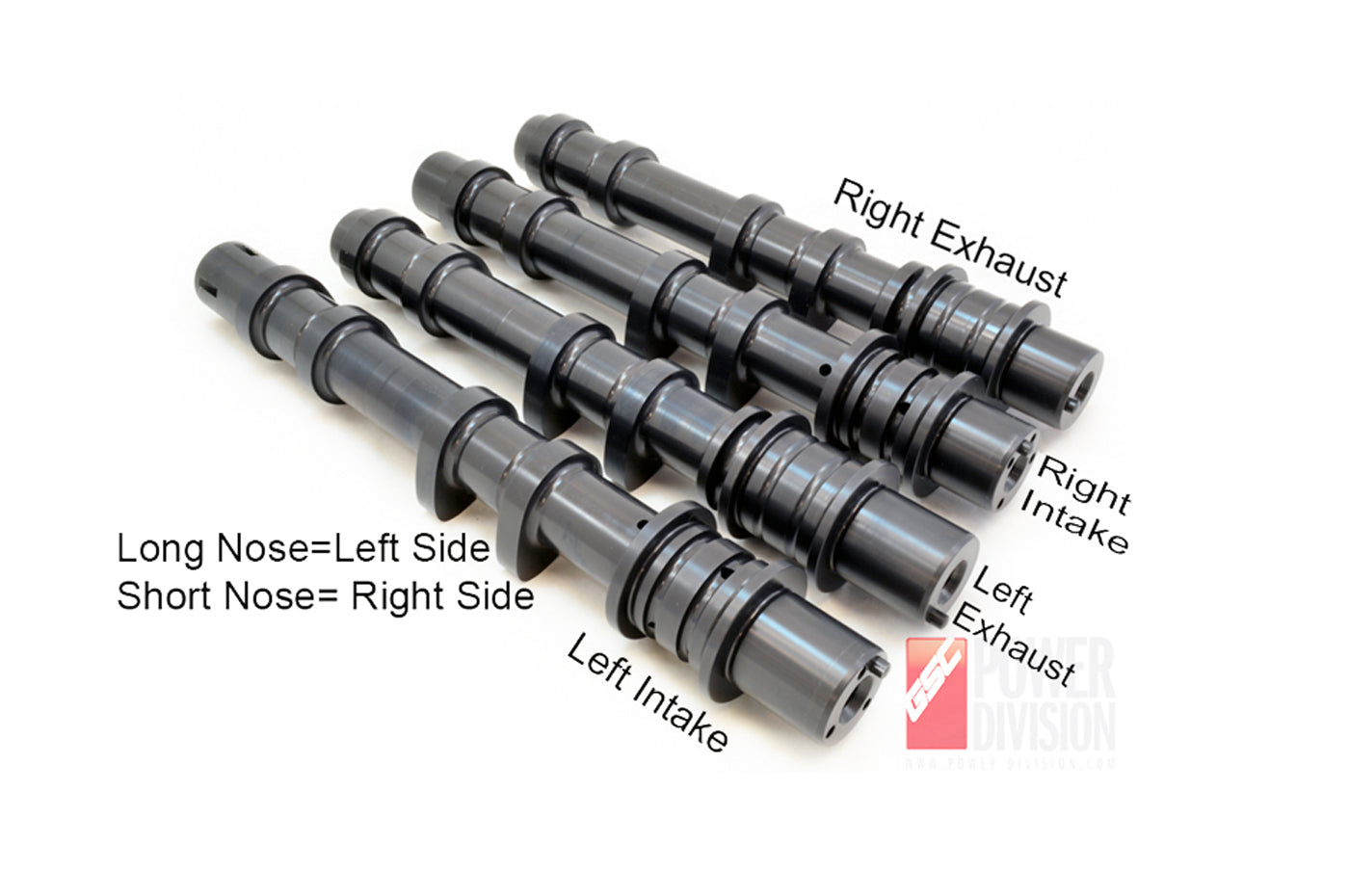 GSC Billet Cams for 2004-2007 STi USDM AVCS