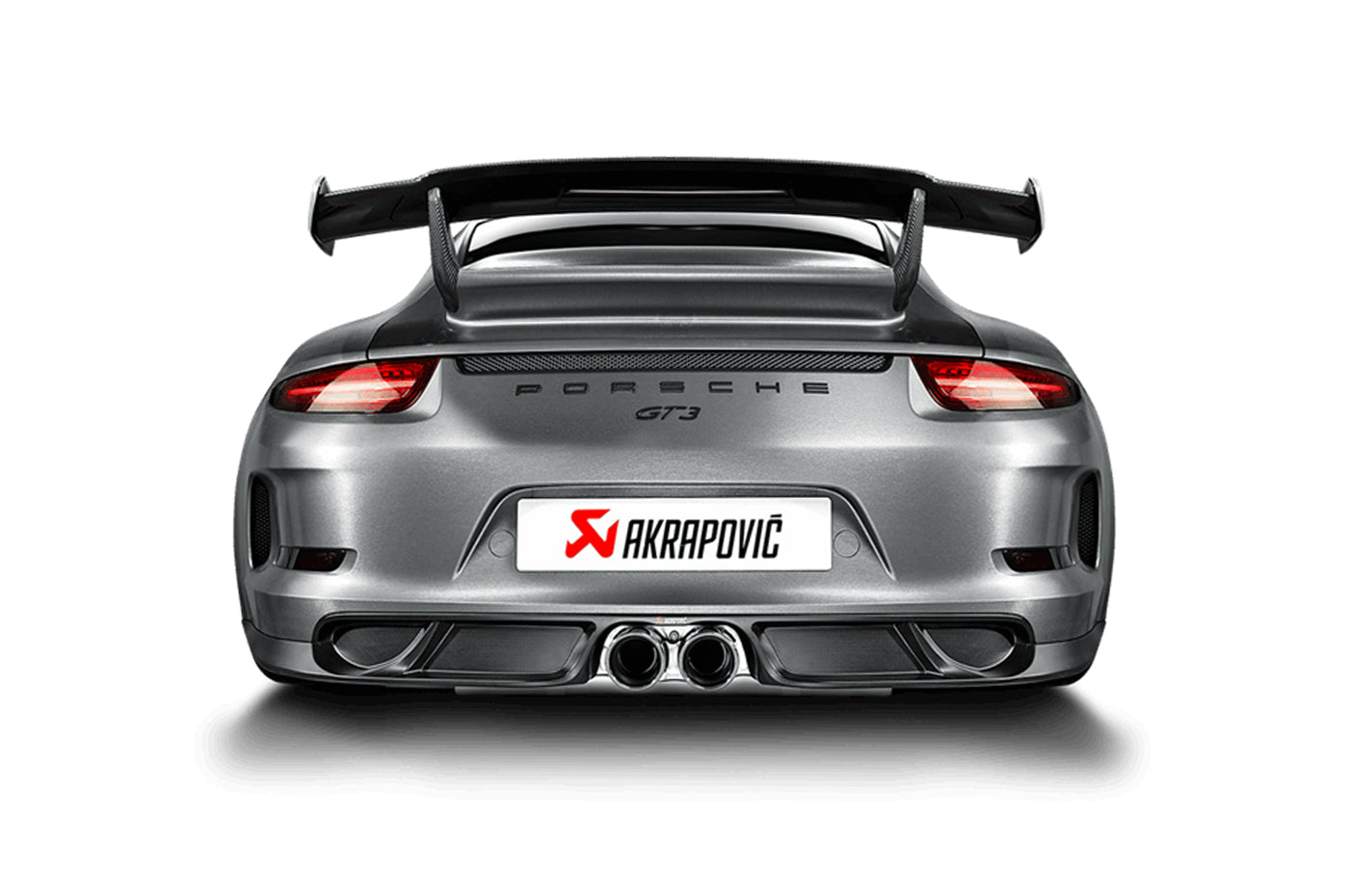 Akrapovic Rear Carbon Fiber Diffuser for Porsche 911 GT3 991 (DI-PO/CA/1)