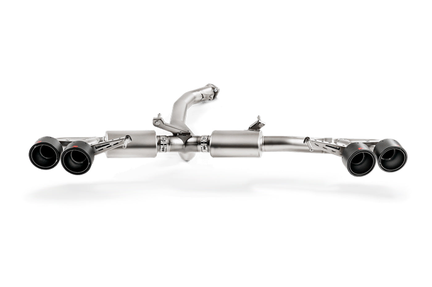 Akrapovic Titanium Catback Exhaust with Carbon Tips for R35 GTR (M-NI/T/1H-C)
