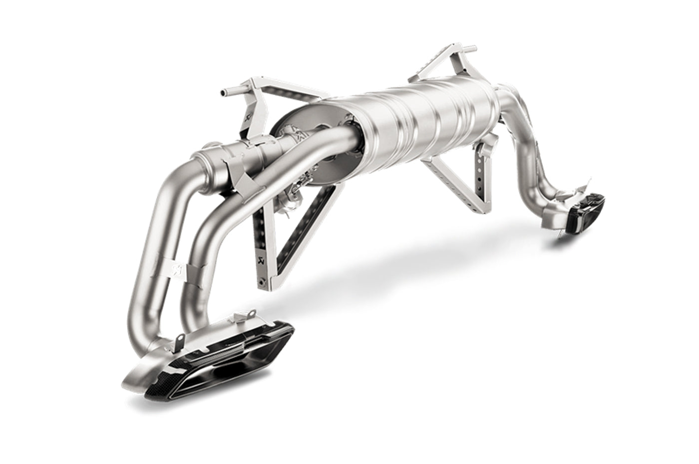 Akrapovic Slip-On Titanium Exhaust for 2016-2018 Audi R8 (S-AUR8SO3-T)