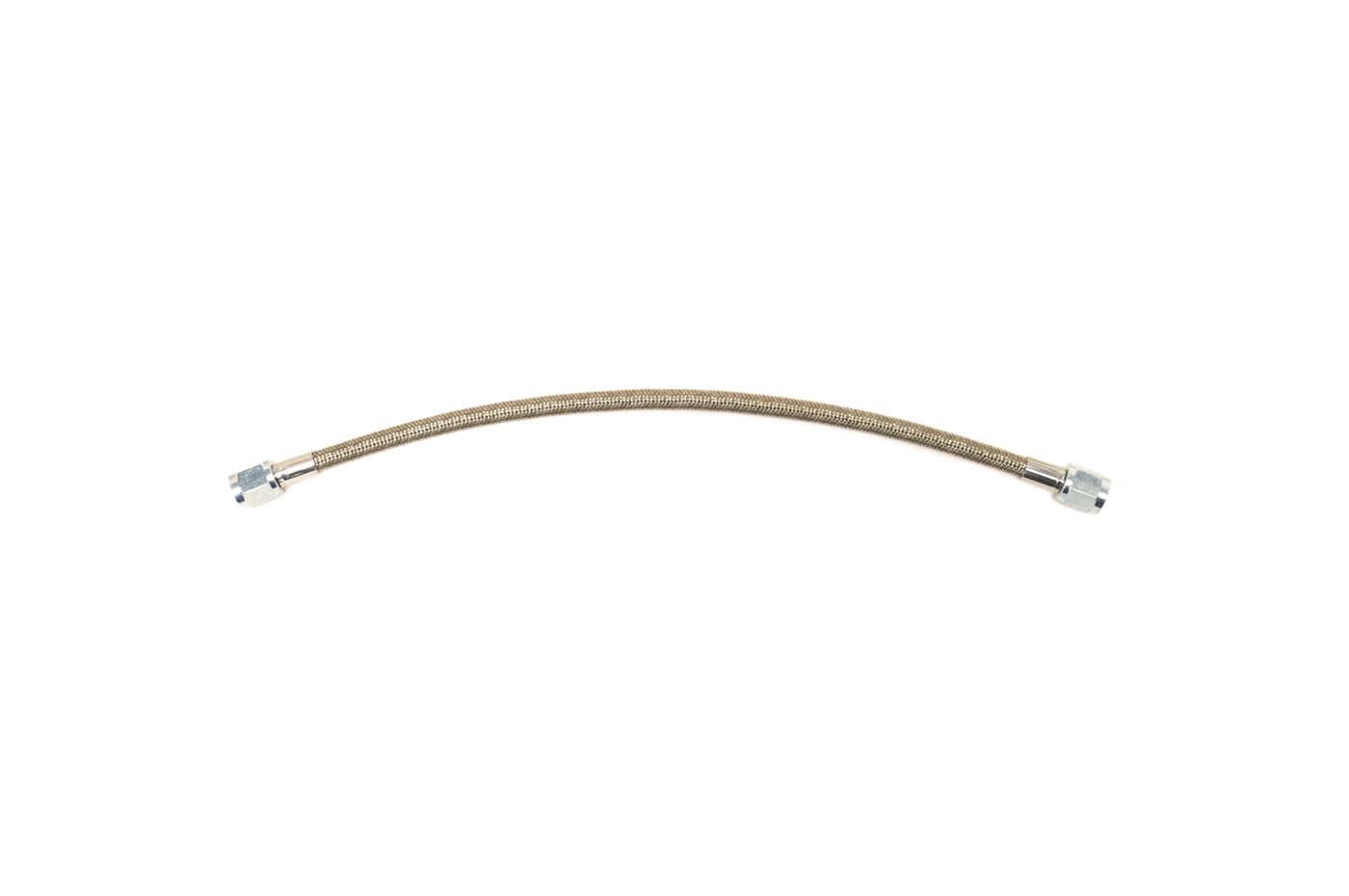 STM 12" -4AN Straight Stainless Steel Braided Line