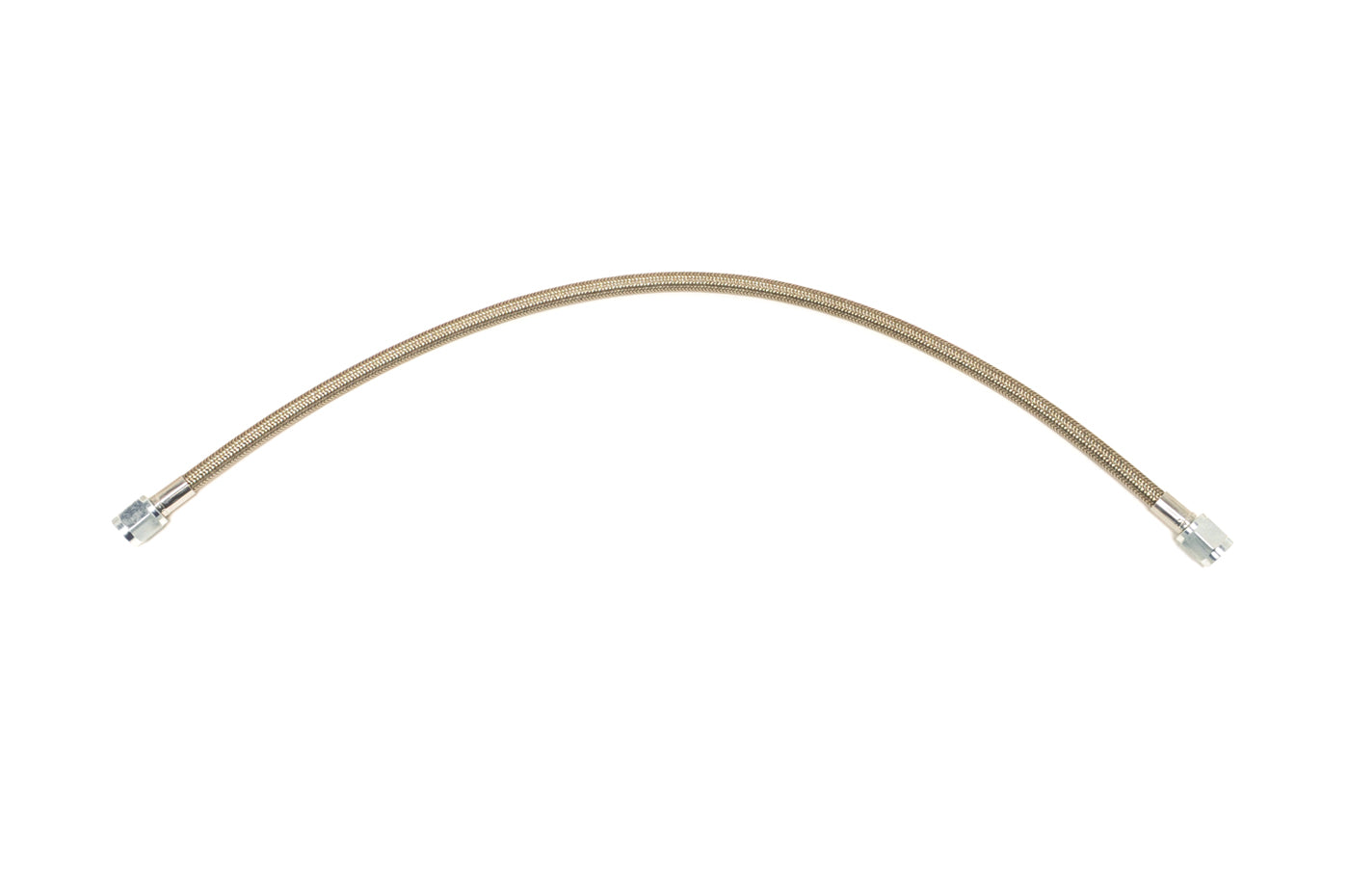 STM 18" -4AN Straight Stainless Steel Braided Line