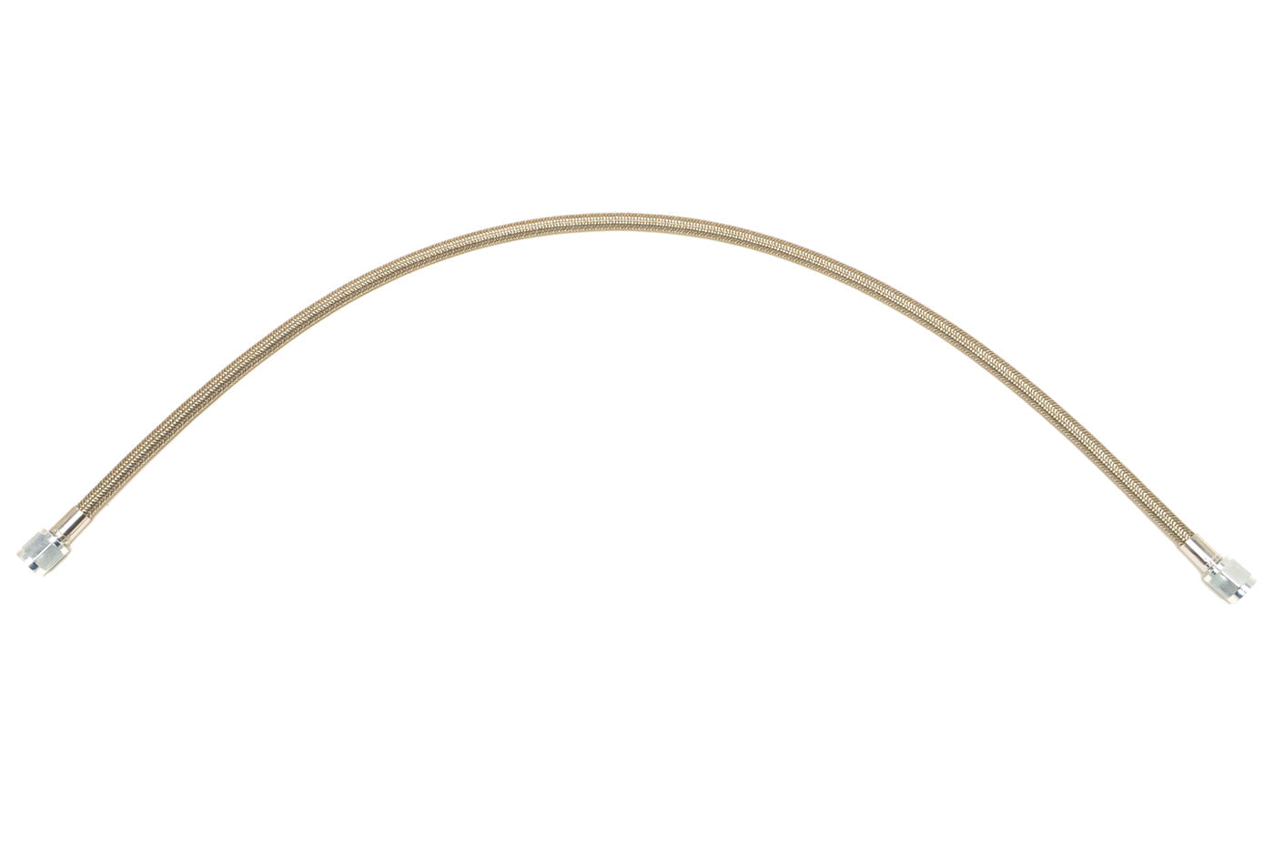 STM 24" -4AN Straight Stainless Steel Braided Line
