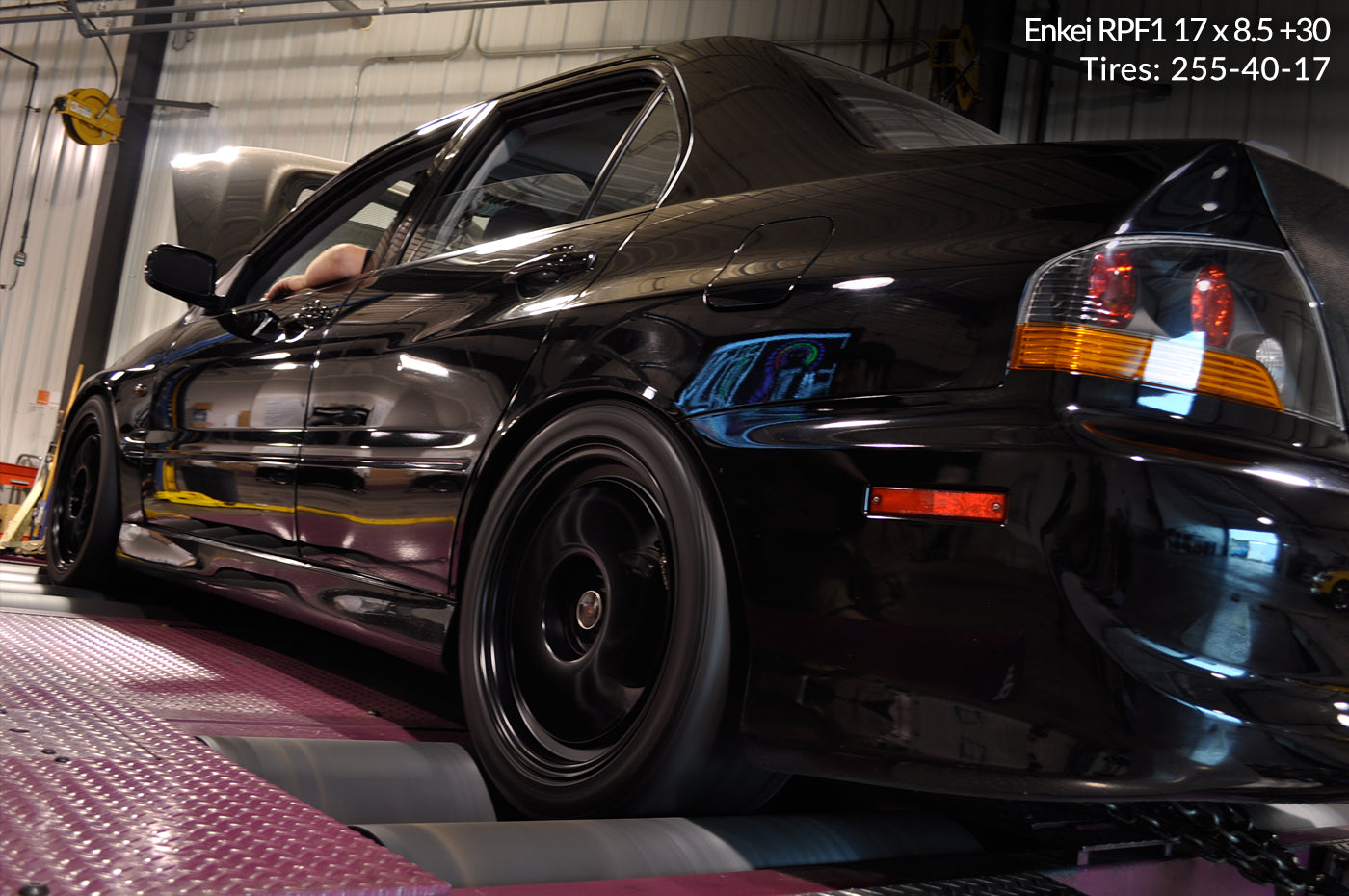 Enkei RPF1 Satin Black Wheels