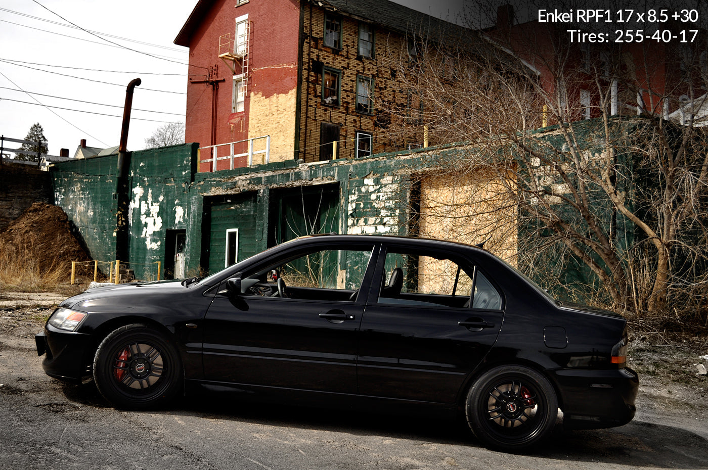 Enkei RPF1 Satin Black Wheels