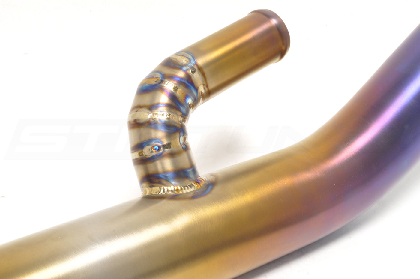 ETS Lower Intercooler Piping Kit (Burned Titanium) for Evo X