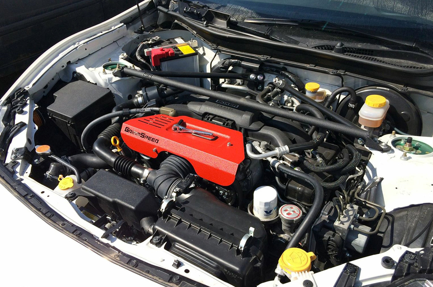 GrimmSpeed Engine Pulley Cover with Tool Tray for BRZ FRS 86