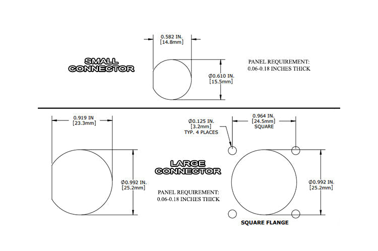 Radium Internal Bulkhead Harness for Single Walbro 255 Pump (17-0001)