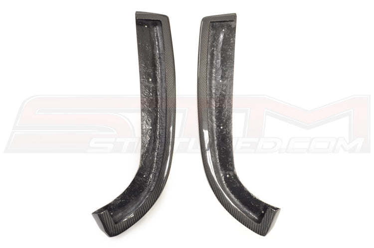 Rexpeed Carbon Fiber Rear Bumper Extensions for Evo 8/9 USDM