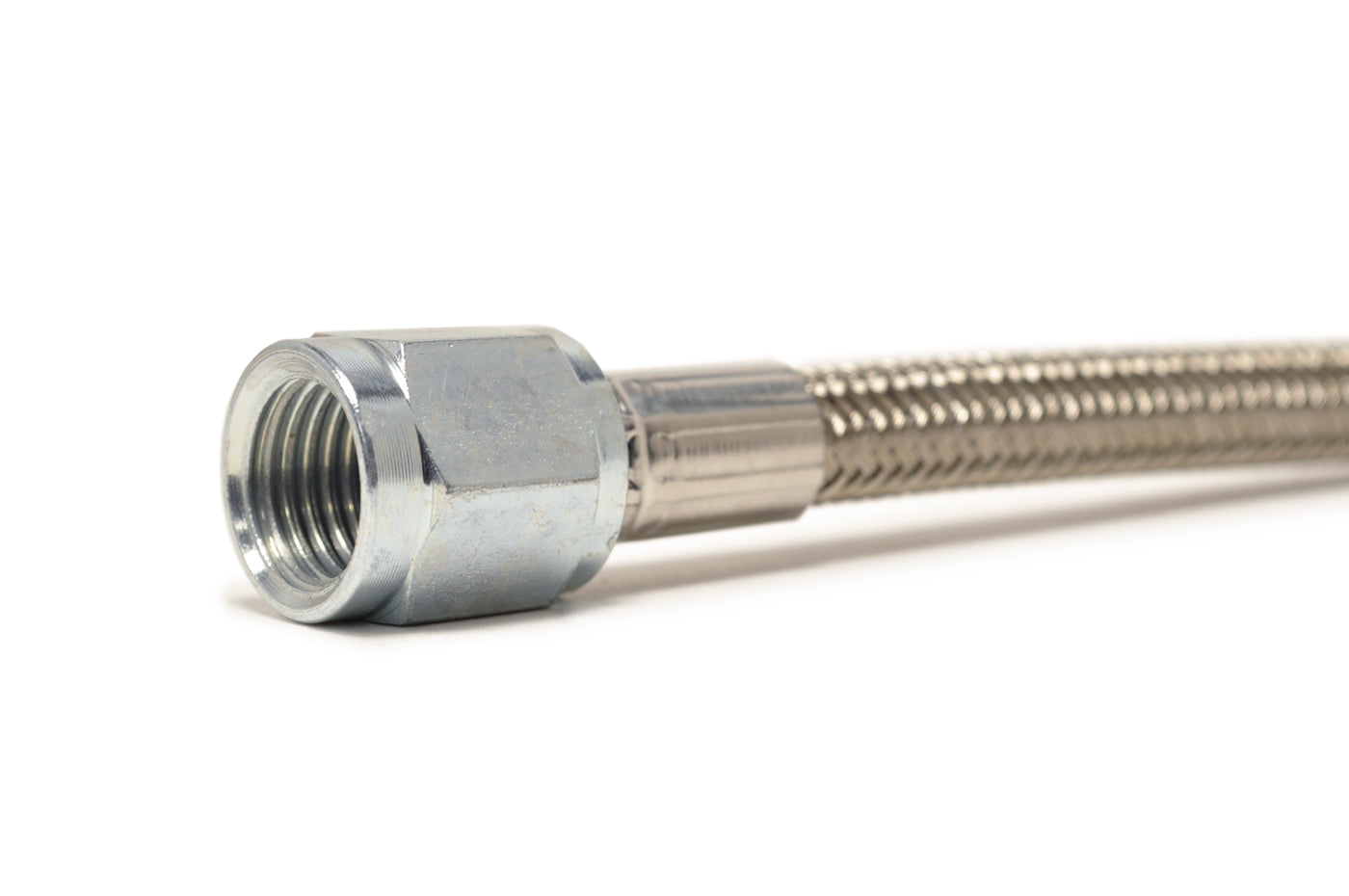 STM -4AN Straight Stainless Steel Braided Line