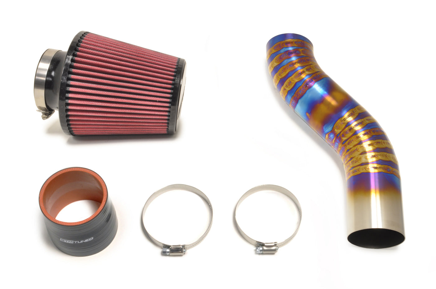 STM Evo 8/9 Burned Titanium 3in Speed Density Intake (No MAF) *Discontinued*