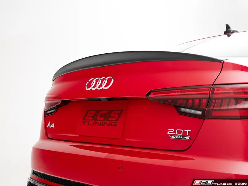 Audi B9 S4/A4 Trunk Spoiler - Gloss Black