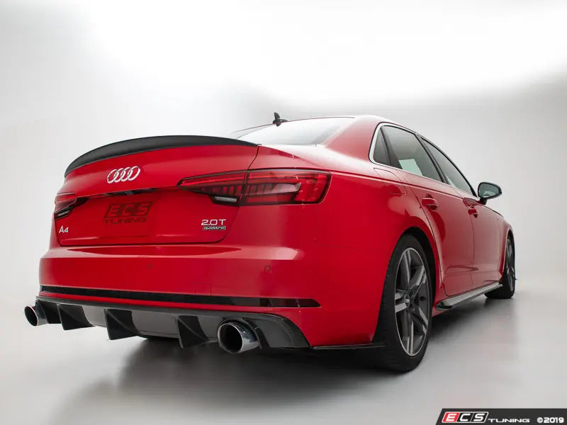 Audi B9 S4/A4 Trunk Spoiler - Gloss Black