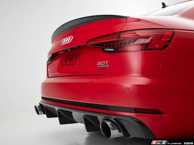 Audi B9 S4/A4 Trunk Spoiler - Gloss Black