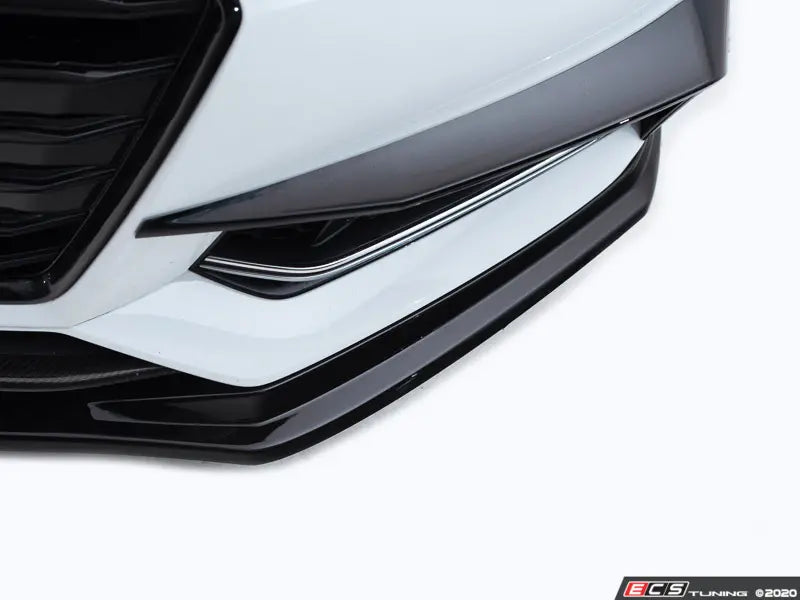 Audi B9 A4/S4 Front Lip Spoiler - Gloss Black