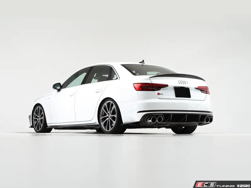 Audi B9 S4 Rear Diffuser - Gloss Black