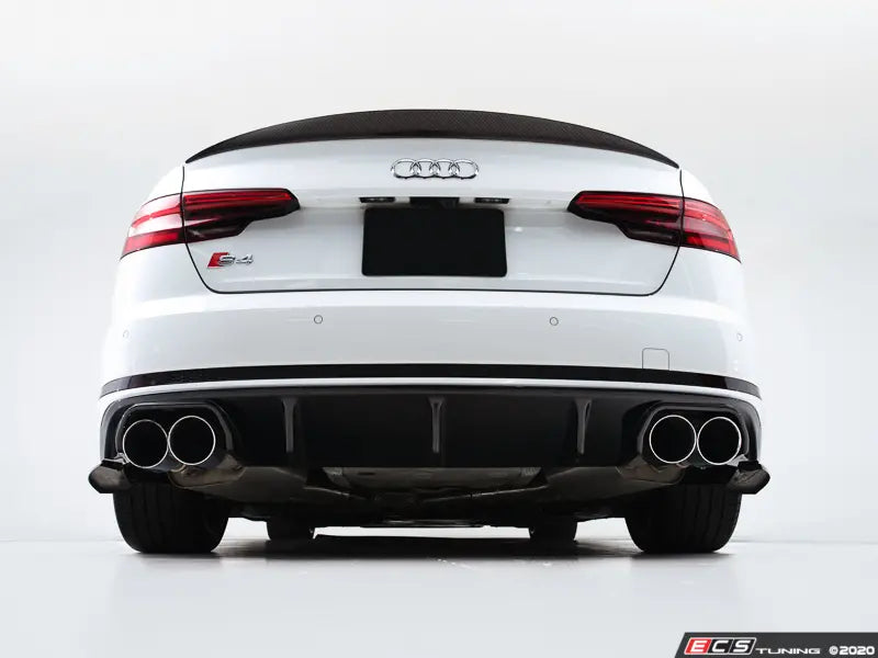 Audi B9 S4 Rear Diffuser - Gloss Black