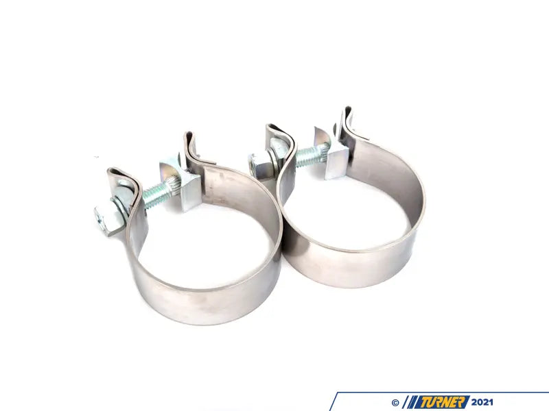 E9X M3 Turner Motorsport Stainless Steel Valved Axle Back Exhaust - Brushed Tips