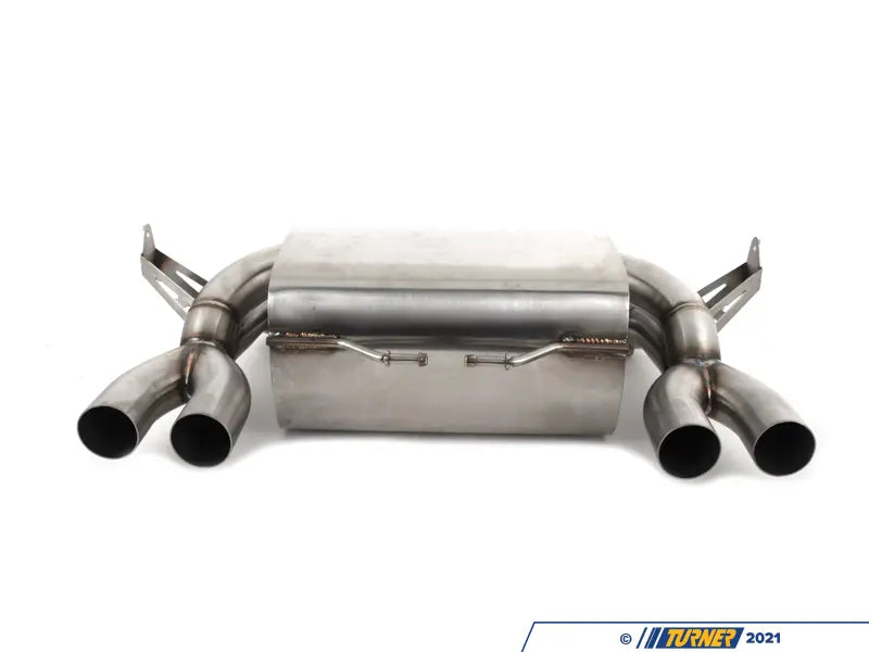 E9X M3 Turner Motorsport Stainless Steel Valved Axle Back Exhaust - Brushed Tips