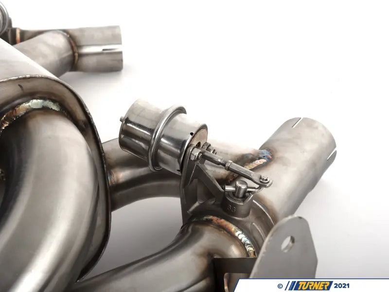 E9X M3 Turner Motorsport Stainless Steel Valved Axle Back Exhaust - Brushed Tips
