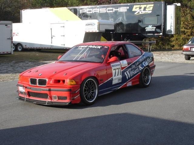 BMW E36 3-Series / M3 GTC-300 Adjustable Wing 1990-2000