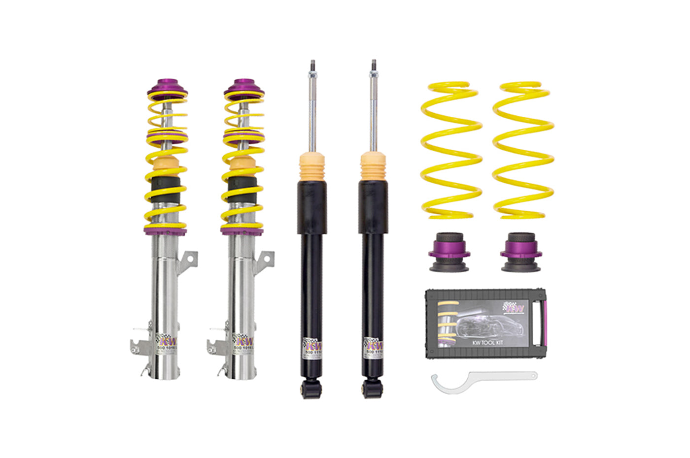 KW V1 Coilovers 2015-2020 Audi S3 8V (1021000M 1021000T)