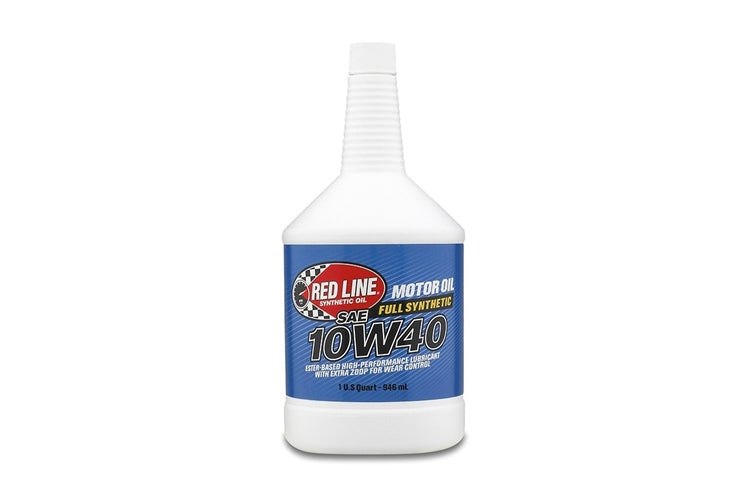 10W40 Red Line Engine Oil Quart (11404)