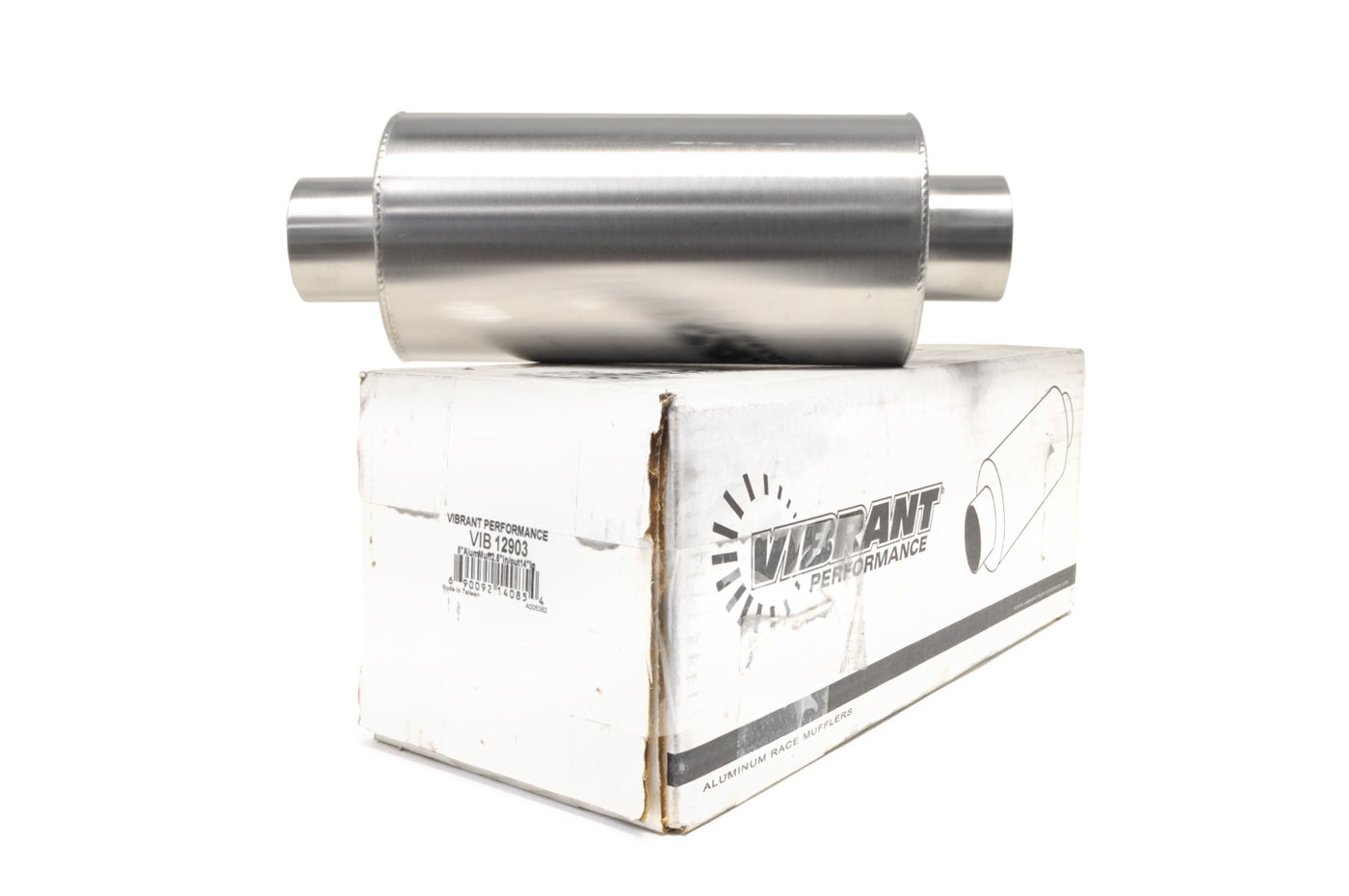 Vibrant Aluminum Race Muffler 2.5 ID (12903) *Discontinued*