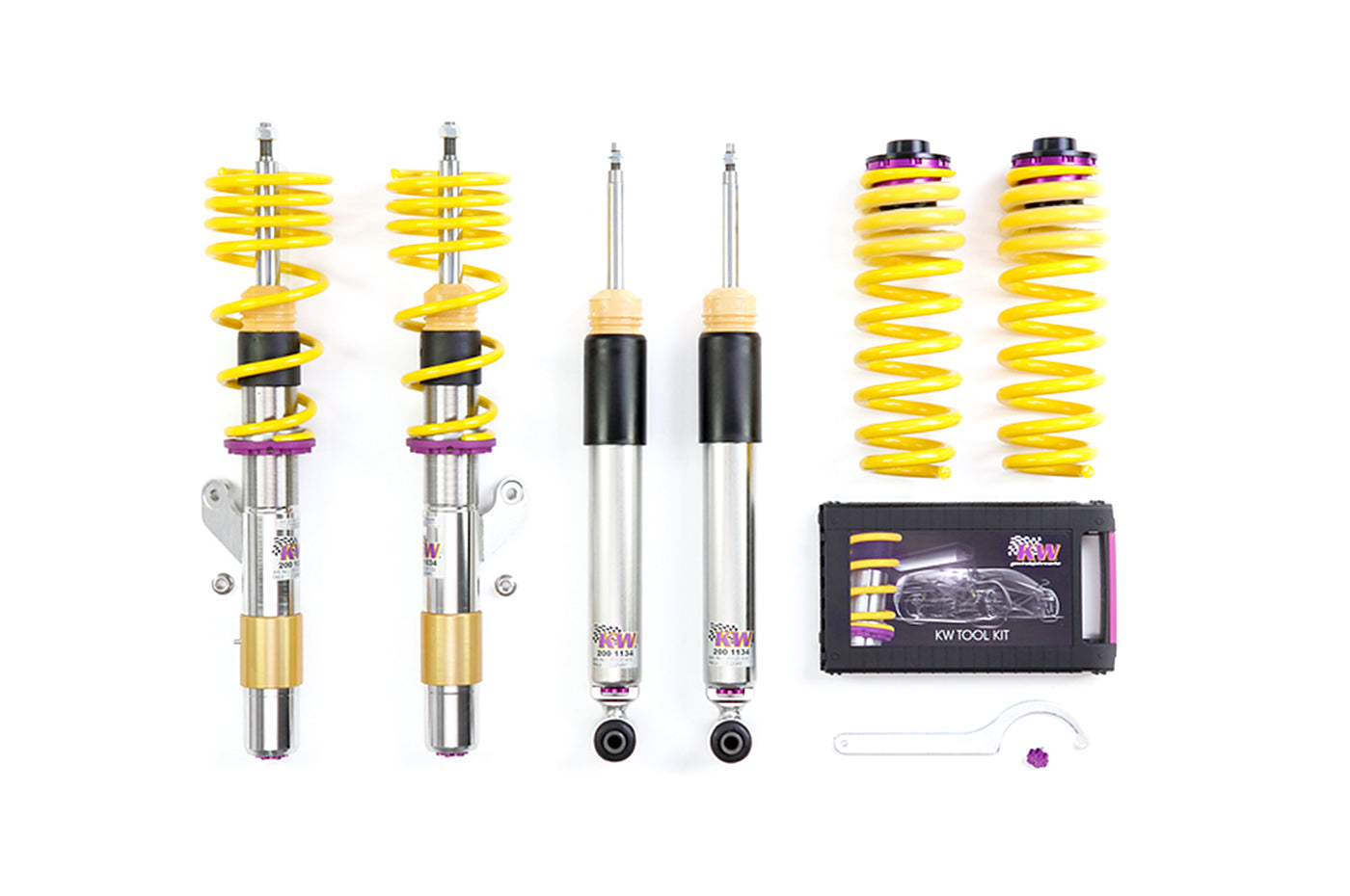 KW V2 Coilovers for 2015-2020 Audi S3 8V