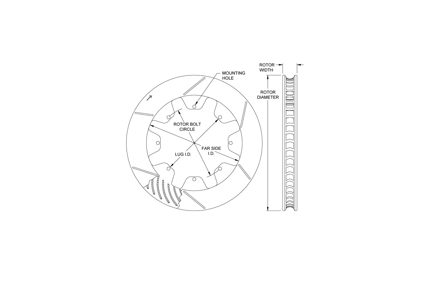 Wilwood Spec-37 Rotor for STM Front Drag Brakes