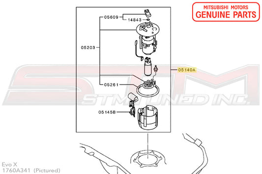 Mitsubishi Fuel Pump Assembly - Evo X