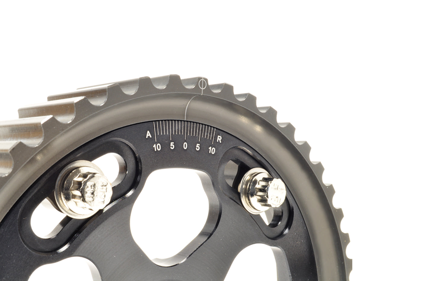 AEM Black Adjustable Tru-Time Cam Gears for Evo 4-9