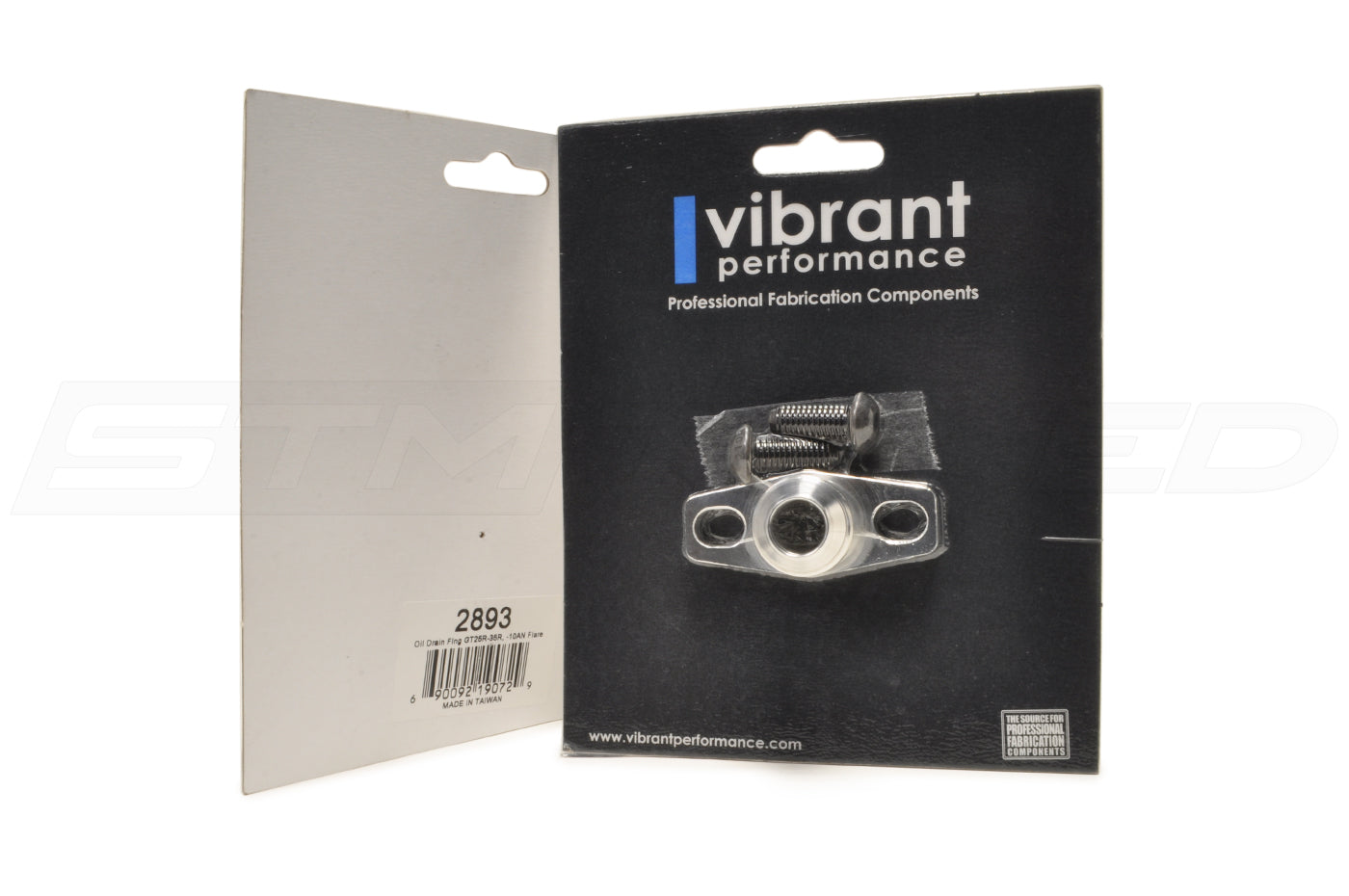 Vibrant Turbo Oil Drain Flange 10AN for GT15-GT35 (2893) *Discontinued*