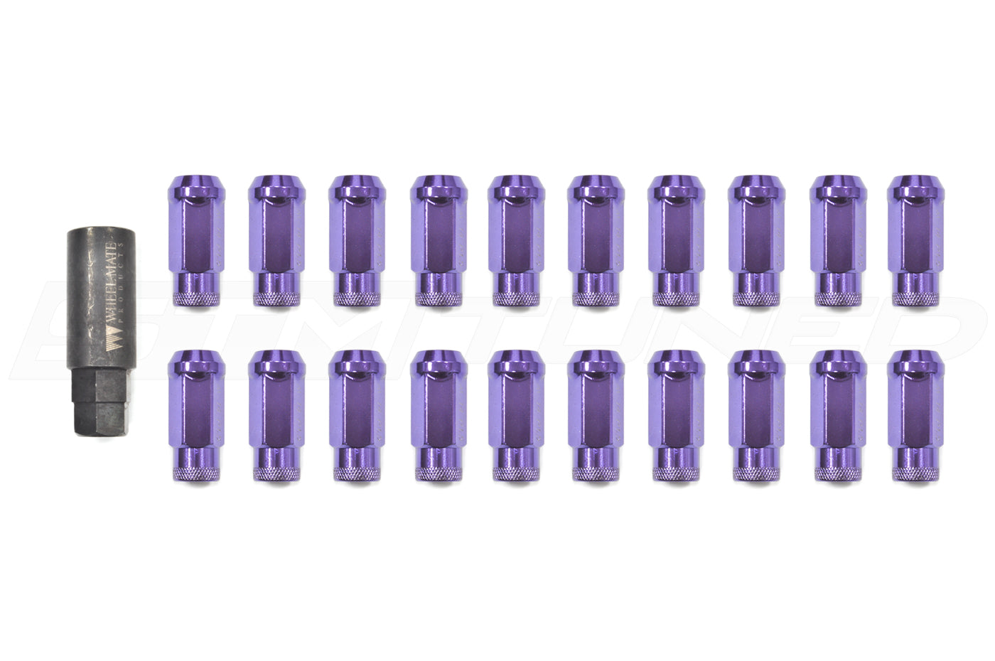 Wheel Mate Monster Lug Nuts (Purple 33006L)