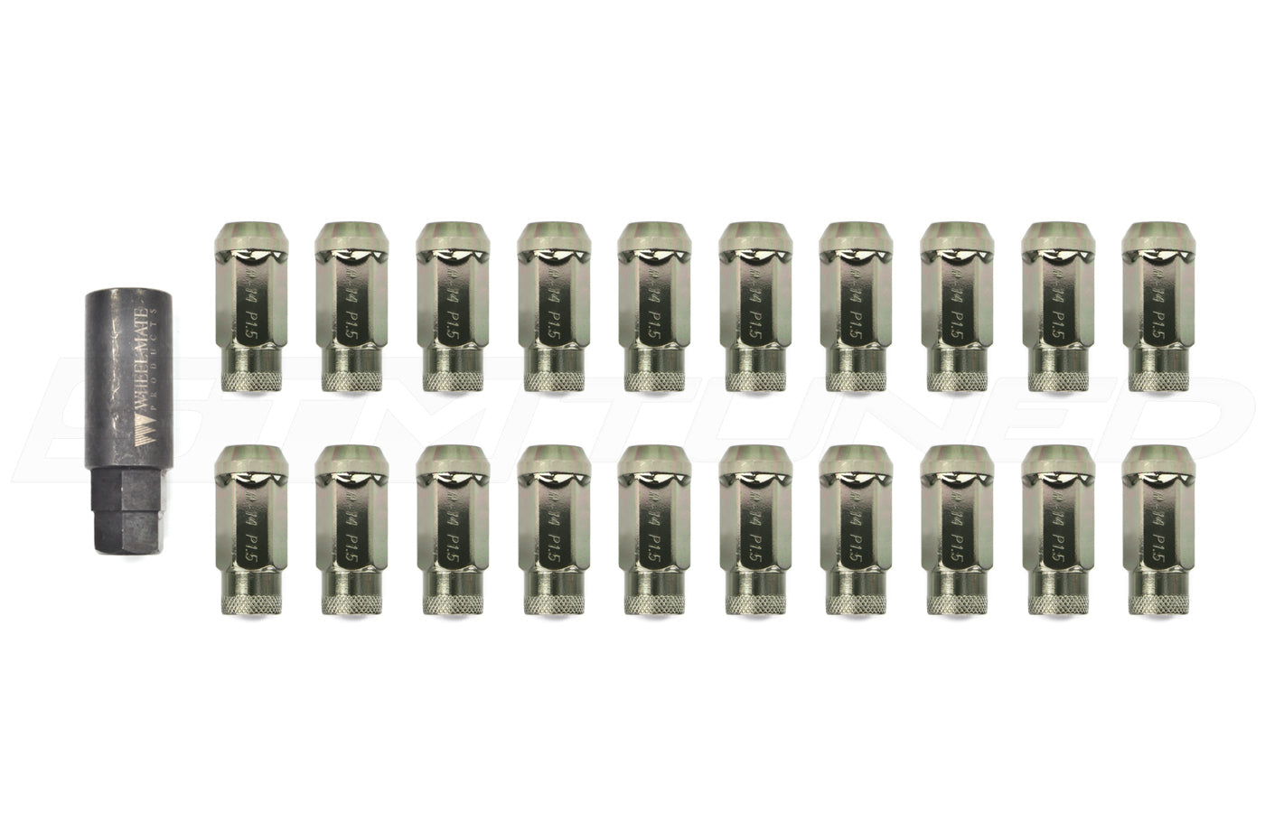 Wheel Mate Monster Lug Nuts (Titanium Chrome 33006T)