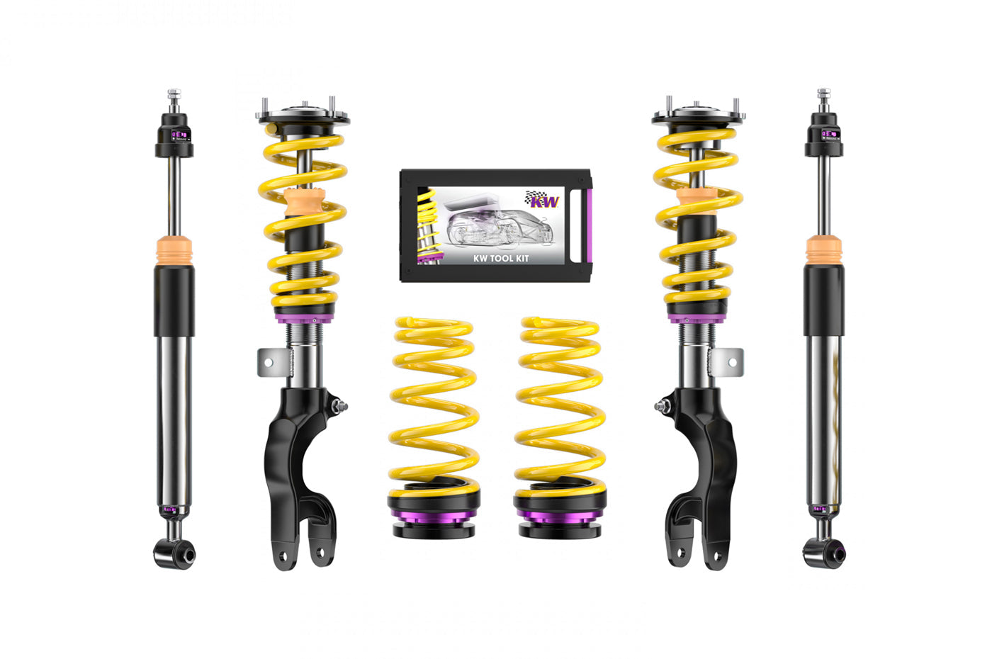 KW V3 Leveling Coilovers for 2017+ Tesla Model 3 RWD (3520887006)