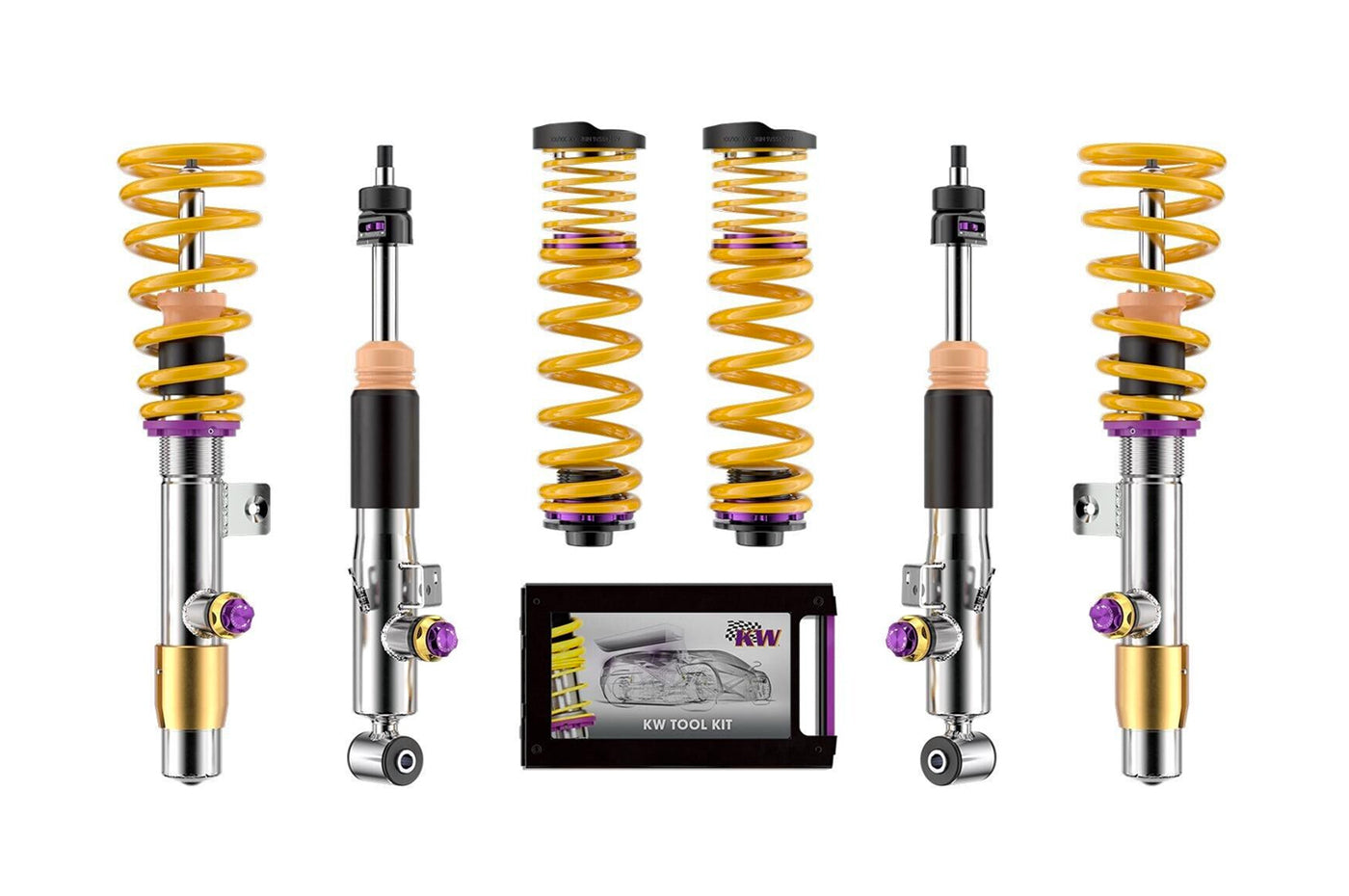 KW V4 Coilovers for 2021+ BMW M2/M3/M4 RWD (3A7200EB)