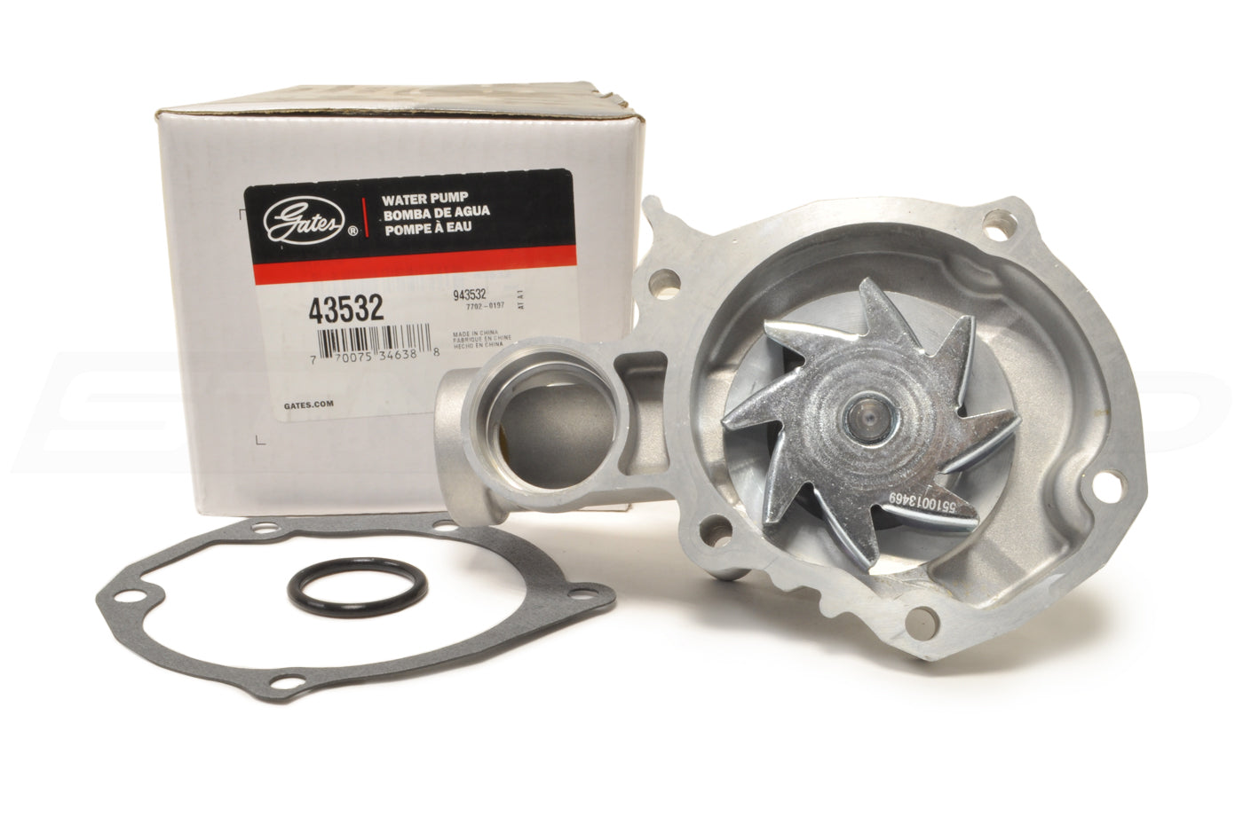 Gates Water Pump for Evo 4-7 (43532)