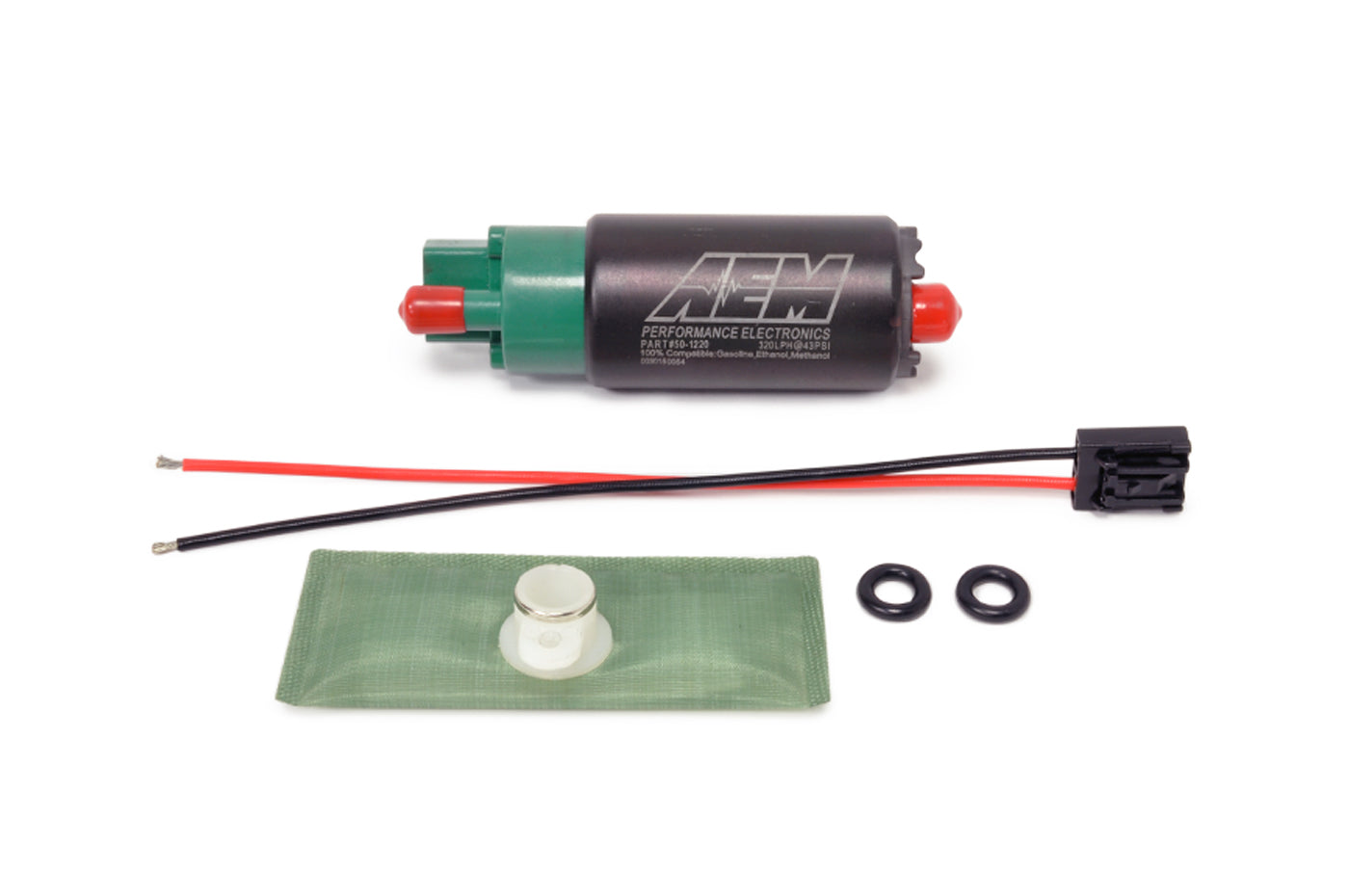 AEM 340lph E85 Fuel Pump for Evo X BRZ 15+WRX (50-1220)