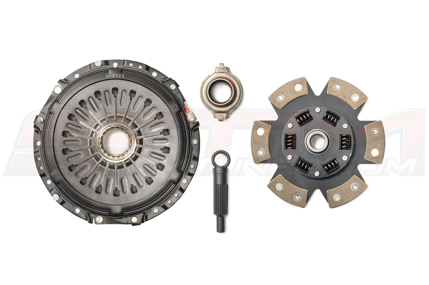 Competition Clutch Stage 4 Clutch Kit with Sprung Disc for Evo 4-9 (5152-1620)