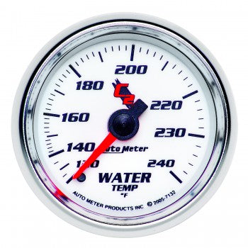 Water Temp: 120-240°F - C2 Mechanical Gauge (2 1/16")