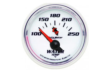 Water Temp: 100-250 °F - C2 Air-Core Gauge (2 1/16")