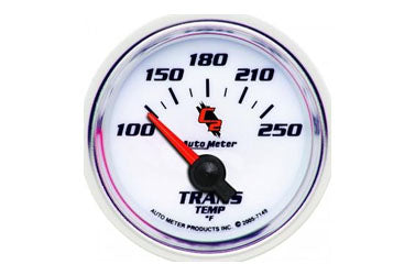 Transmission Temp: 100-250 °F - C2 Air-Core Gauge (2 1/16")