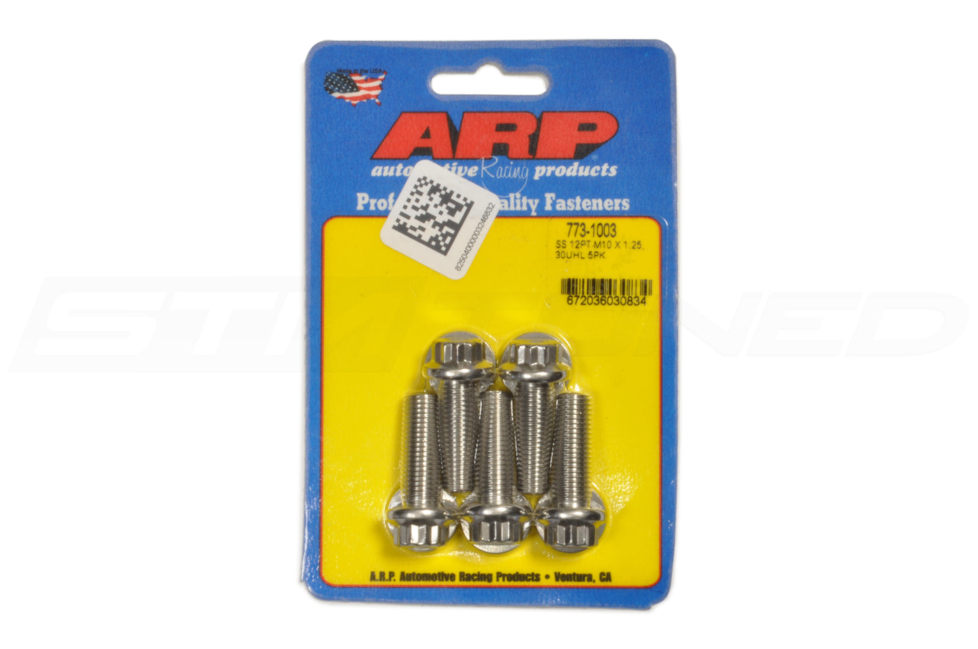 ARP Stainless O2 Housing to Turbo Bolts for Evo 4-X (773-1003)